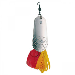 Oscilanta 16gr 45mm DAM Effzett Weedless Spoon Silver Silver